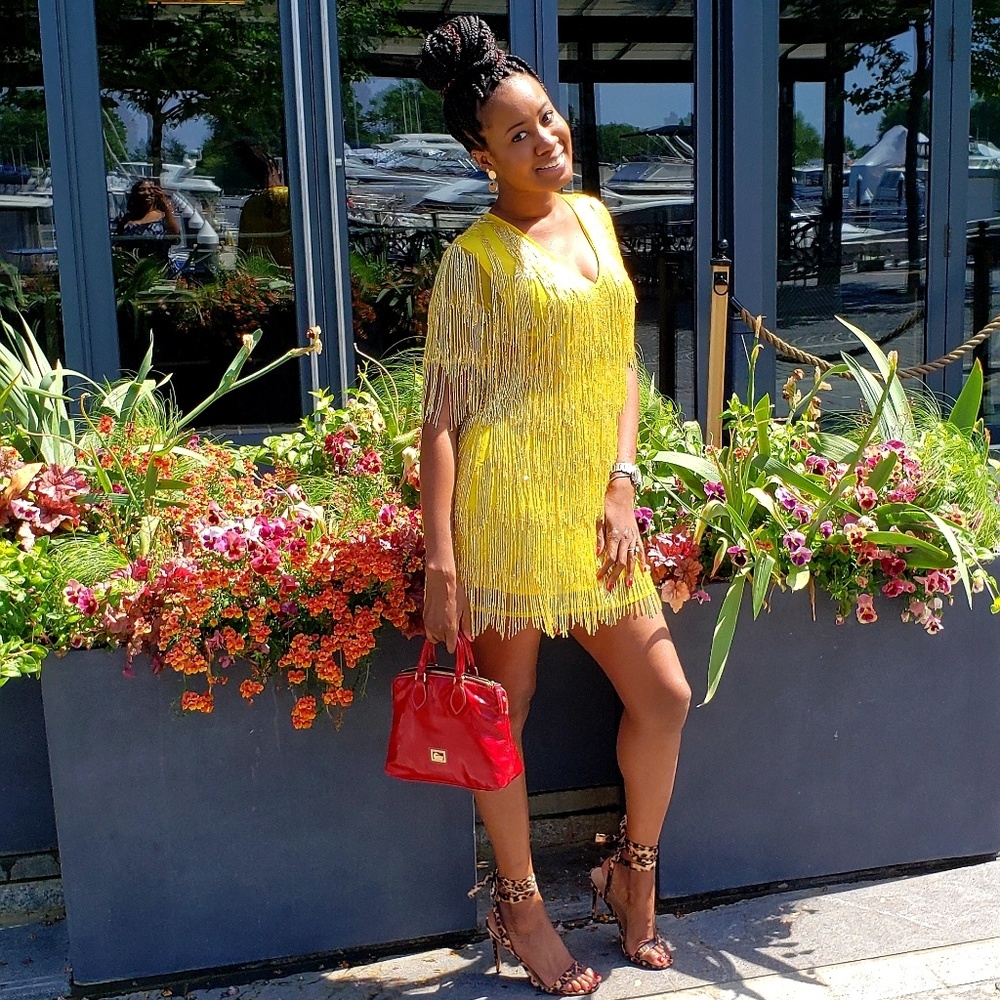 Fringe dress....I wear 4-6 but didnt want it snug